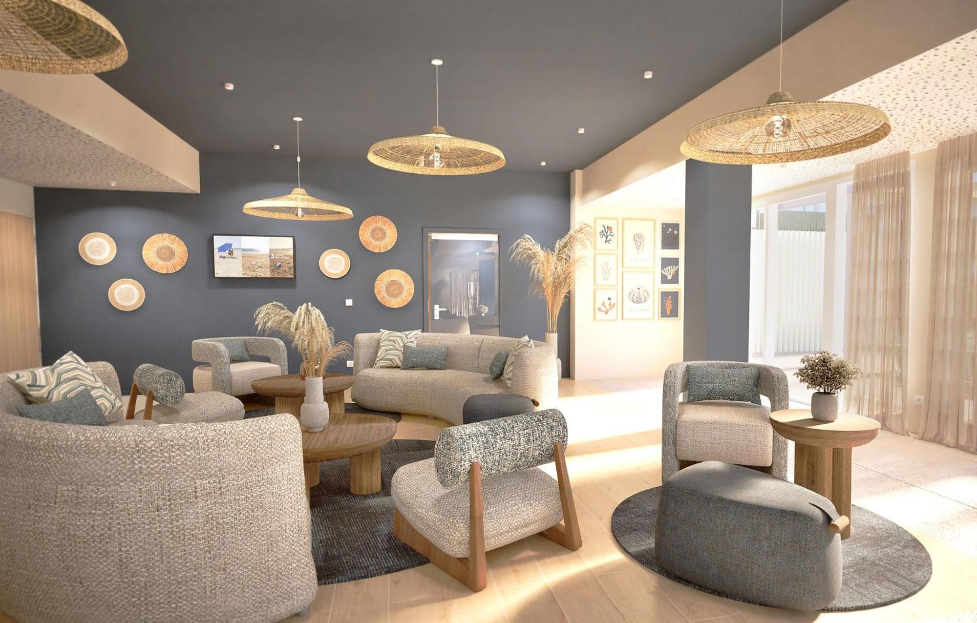 ميميزا بلاج Residence Odalys Bleu Canopee المظهر الخارجي الصورة