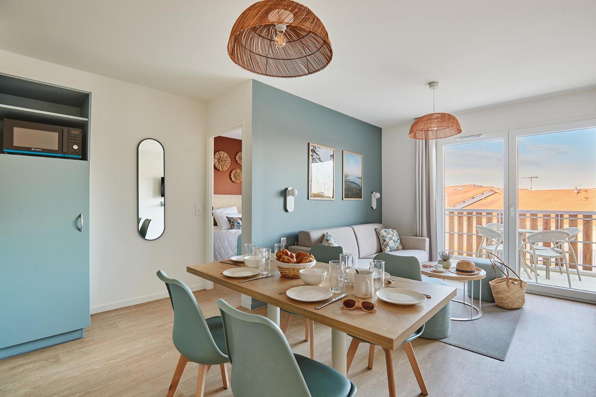 ميميزا بلاج Residence Odalys Bleu Canopee المظهر الخارجي الصورة